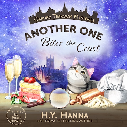 Audiobook cover for Audiobook Cover: Another One Bites the Crust by H.Y. Hanna