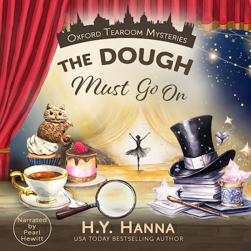 Audiobook cover for Audiobook Cover: The Dough Must Go On by H.Y. Hanna