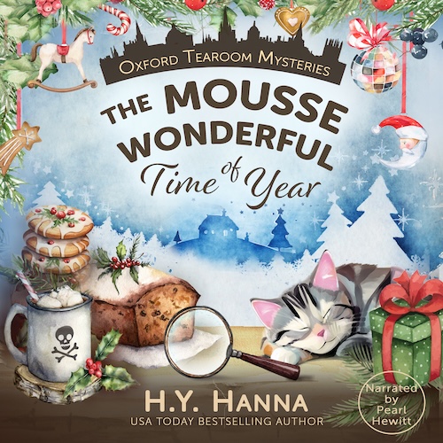 Audiobook cover for Audiobook Cover: The Mousse Wonderful Time of the Year by H.Y. Hanna