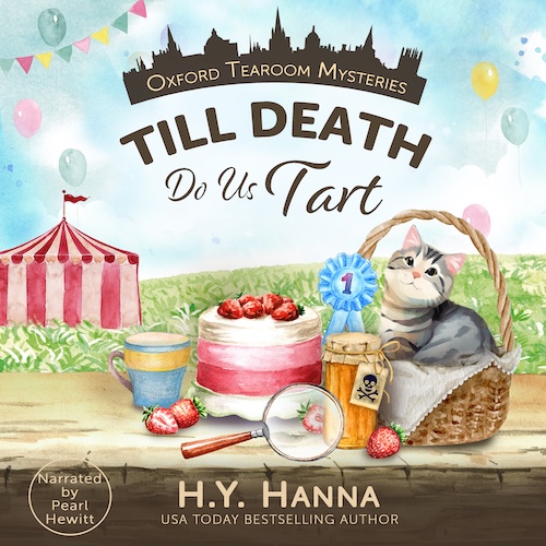 Audiobook cover for Audiobook Cover: Till Death Do Us Tart by H.Y. Hanna