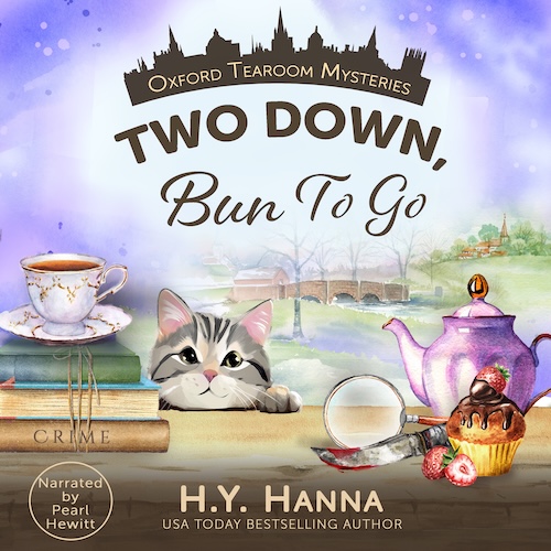 Audiobook cover for Audiobook Cover: Two Down Bun to Go by H.Y. Hanna