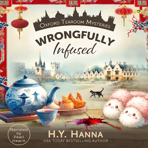 Audiobook cover for Audiobook Cover: Wrongfully Infused by H.Y. Hanna